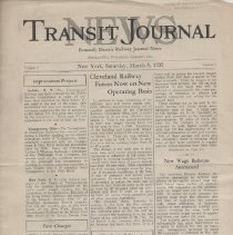 1932 Transit Journal News, Vol. 4, No. 7
