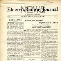 1930 Electric Railway Journal News, Vol. 2, No. 4