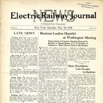 1930 Electric Railway Journal News, Vol. 2, No. 14