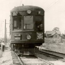 Passenger Motor 326 on Trinity Heights Loop, 1921