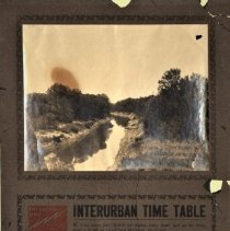 1925 Northern Texas Traction Company Time Table Header