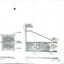 Architectural Drawing - West Elevation Passenger Terminal (Restored)