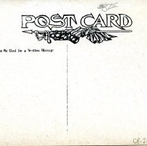 Postcard: Confederate Monument in City Park, Dallas [back]