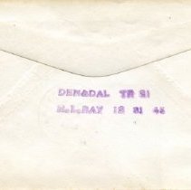 TER End-of-Service Commemorative Envelope with RPO and RMS Stamps [back]
