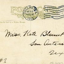 Postcard: Image 1411. Scene on Interurban, Dallas, Texas [back]