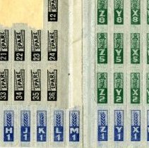 World War II War Ration Book No. 4 [inside]