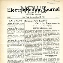 1930 Electric Railway Journal News, Vol. 2, No. 20