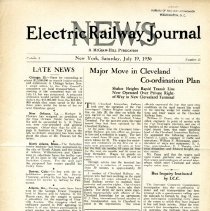 1930 Electric Railway Journal News, Vol. 2, No. 21