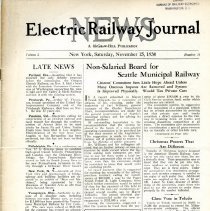 1930 Electric Railway Journal News, Vol. 2, No. 34