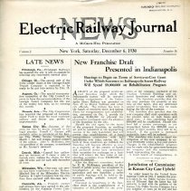 1930 Electric Railway Journal News, Vol. 2, No. 36