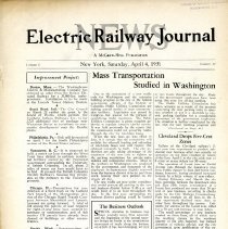 1931 Electric Railway Journal News, Vol. 3, No. 10