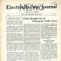 1931 Electric Railway Journal News, Vol. 3, No. 14