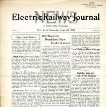 1931 Electric Railway Journal News, Vol. 3, No. 19
