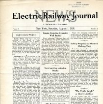 1931 Electric Railway Journal News, Vol. 3, No. 23