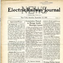 1931 Electric Railway Journal News, Vol. 3, No. 28