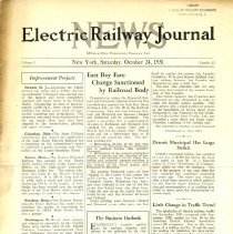 1931 Electric Railway Journal News, Vol. 3, No. 32