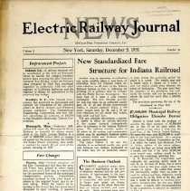 1931 Electric Railway Journal News, Vol. 3, No. 36