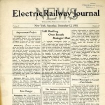 1931 Electric Railway Journal News, Vol. 3, No. 37