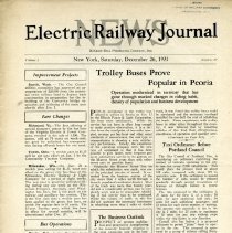 1931 Electric Railway Journal News, Vol. 3, No. 39
