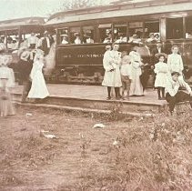 First Run of Denison & Sherman Railway