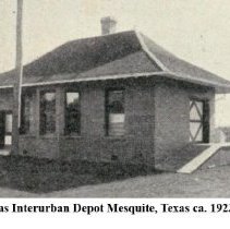 Texas Interurban Depot - Mesquite