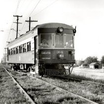 TER Passenger Motor 314 at Lisbon Siding