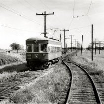 TER Passenger Motor 368 in Siding, Dallas-Denison Line