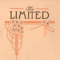 Pamphlet: Texas Traction 'The Limited' [Cover]