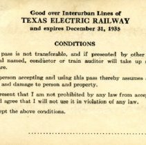 TER 1935 Pass No. 269 [Smith] [back]