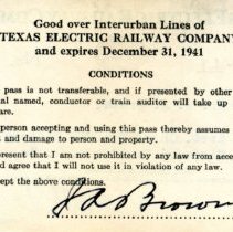 TER 1940-41 Pass No. 1162 [Brown] [back]