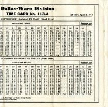 TER Time Card: Issued April 5, 1942 [back]