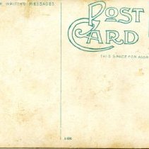 Postcard: Image "Lake Erie" Scenes on Interurban [back]