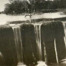 Postcard: City Water Works Dam, Plano, TX