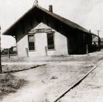 Postcard: Cotton Belt Railroad Depot, Plano, TX