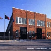 Postcard: Image of DART Police Department at Illinois Station, Monroe Shops