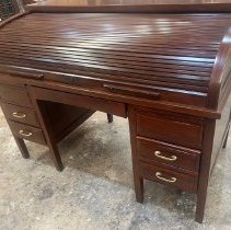 D. W. Milam's Desk After Restoration