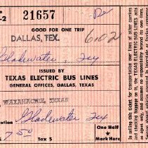 Texas Electric Bus Lines, No. 21657