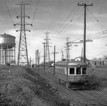 TER Passenger Motor 305 on Single Track After Passing Saner Avenue
