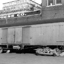TER Express (Box) Trail Car 613 at Dallas Freight Terminal