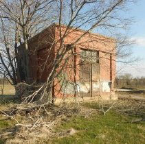 Lawrence Substation Exterior View Showing Northwest Corner