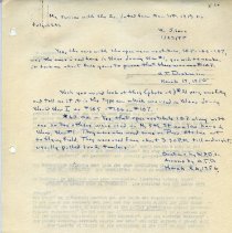 Section 5 - Miscellaneous Notes from Former TER Employees