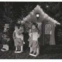 Columbia Funeral Home Christmas display