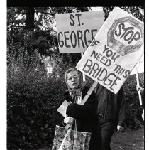 25 photos of Lucile St. Bridge Protest in 1976