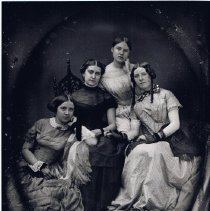 Ellen French Bowler, Lizzie Alger, Mary Johnston and Fannie Brown.