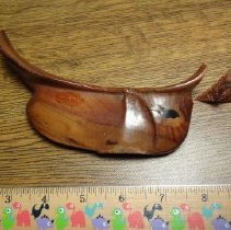 Wooden guard for kris