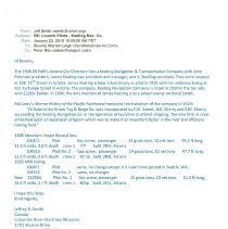 Correspondence re:  PILOT, PILOT 1, PILOT 2