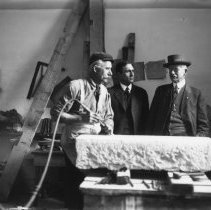 The Engraver at Work