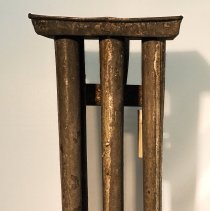 1800's Tin Candle Mold, 6-Up