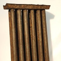 1800's Tin Candle Mold, 12-Up