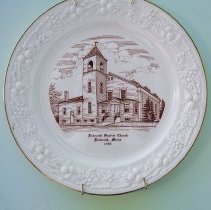 Falmouth Baptist Church - Commemorative Plate - 1966